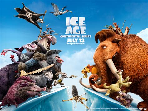 Ice Age 4 Continental Drift Cartoon Wallpaper HD ~ Cartoon Wallpaper