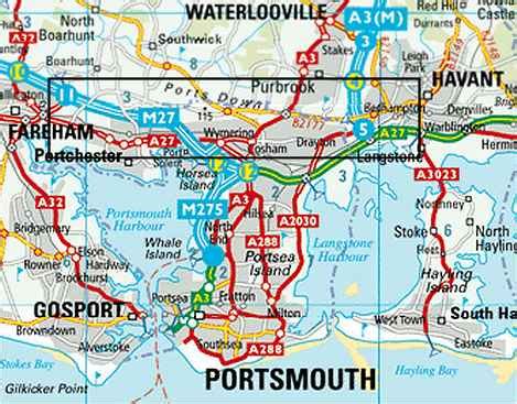 Portsmouth Map