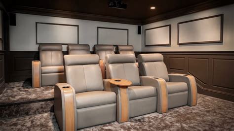 Revamping an outdated custom home theater | Home theater seating, Home theater design, Home ...