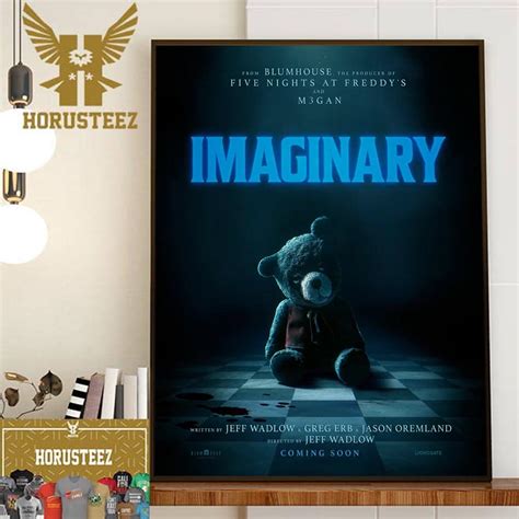 Official Poster For Imaginary 2024 Of Blumhouse Home Decor Poster ...