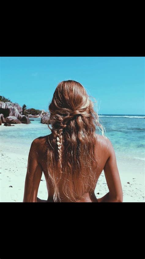 Beach bummy | Belle hairstyle, Vacation hairstyles, Beach hair