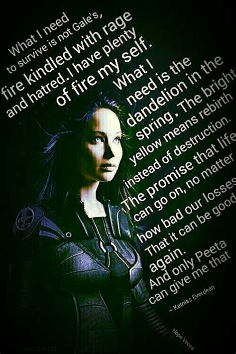 Katniss Everdeen quote mockingjay