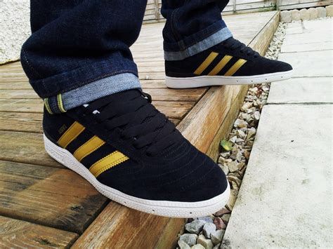 Adidas Busenitz Pro - Black/Gold (by PeteyPie) – Sweetsoles – Sneakers, kicks and trainers. On feet.