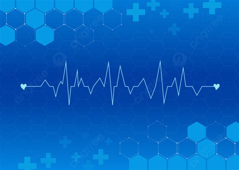 Blue Healthcare Abstract Background, Abstract, Geometric, Heartbeat ...