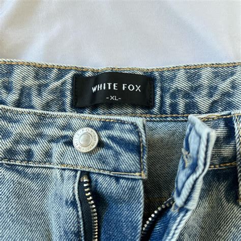 White Fox Boutique straight leg mom jeans These are... - Depop