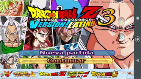 Dragon Ball Z Budokai Tenkaichi 3 MOD Version Latino PS2 ISO For Android And PC