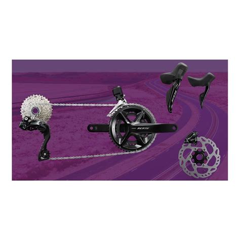 Shimano 105 7100 12 Speed Di2 Disc Groupset | Moonglu