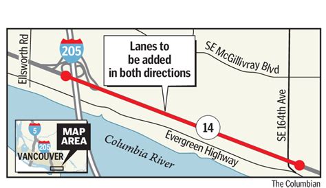 Highway 14 construction to add third lanes set to begin next week - The ...