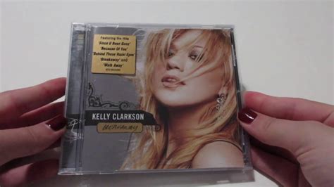 Unboxing: Kelly Clarkson - Breakaway album CD (2005) - YouTube