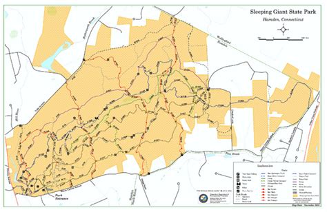 Sleeping Giant State Park Map - Zoning Map