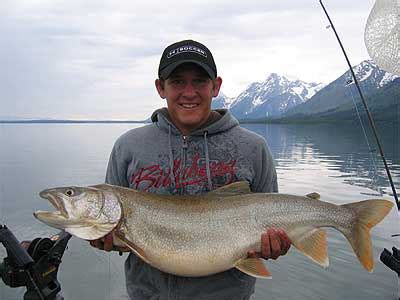 Jackson Lake Fishing Report Wyoming - Unique Fish Photo