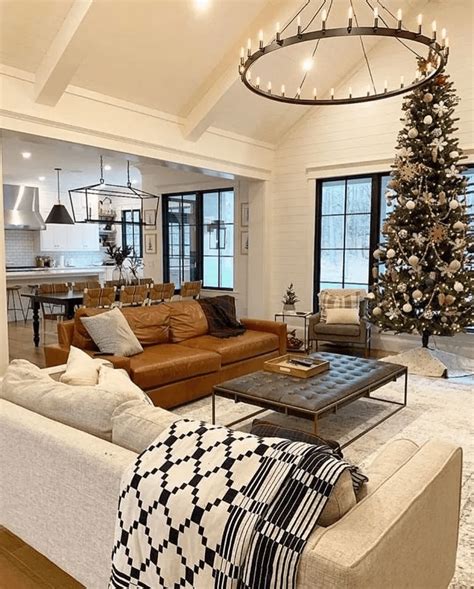 20+ Modern Farmhouse Living Room Decor – DECOOMO