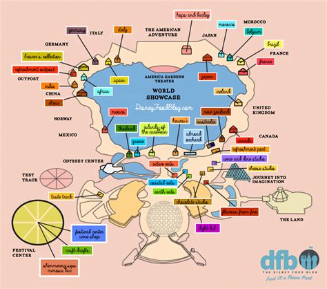 Printable Epcot Map - Printable Maps