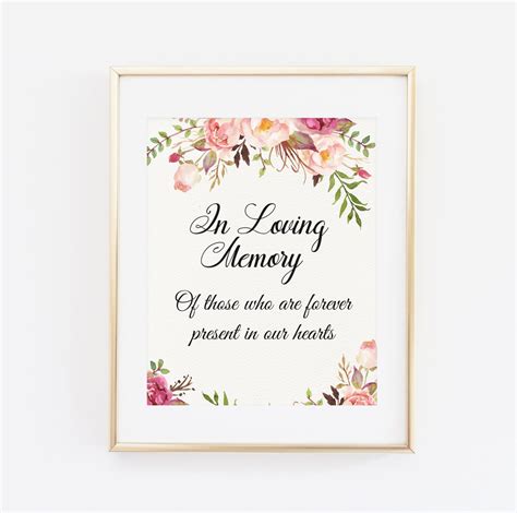 Free Printable In Loving Memory Cards - Printable Templates