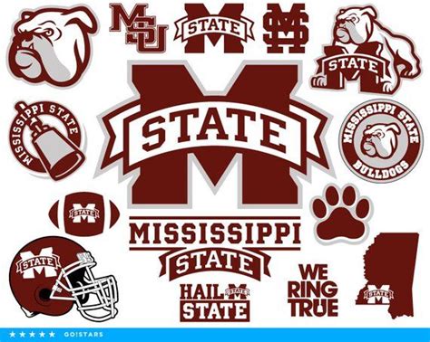 Mississippi State Logo Vector at Vectorified.com | Collection of ...