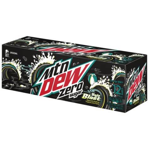 Mountain Dew® Baja Blast Zero Sugar Soda Cans, 12 pk / 12 oz - Pick ‘n Save