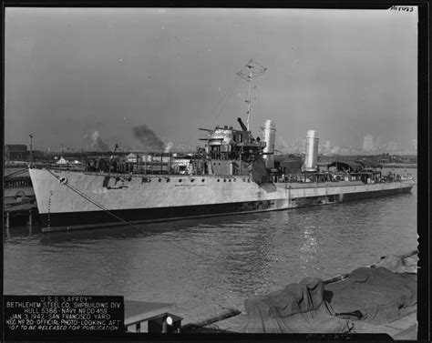 NH 97863 USS Laffey (DD-459)