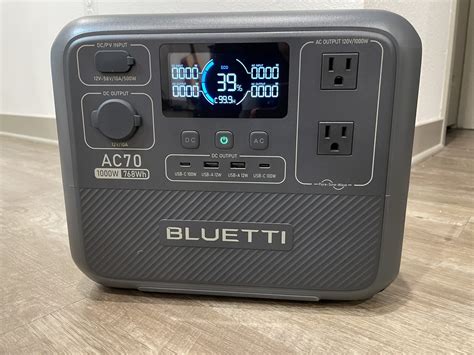 Bluetti AC70 Portable Power Station: Hands-On Review | Greener Ideal