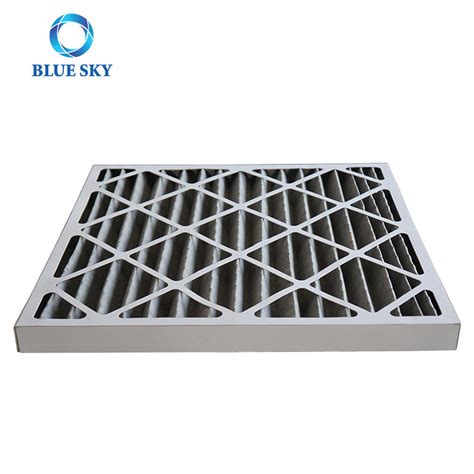 Customized MERV 8 Pleated AC Furnace Air Filter with Activated Carbon for AC HVAC and Furnace ...