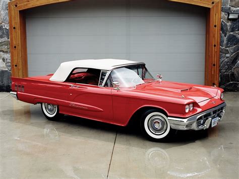 1960, Ford, Thunderbird, Convertible, Classic, Cars Wallpapers HD / Desktop and Mobile Backgrounds