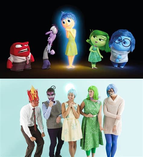 The team at Brit + Co took Pixar's "Inside Out" as inspiration and made themselves into picture ...