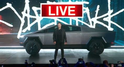 Tesla Cybertruck Reveal: Watch The Livestream Presentation From ...