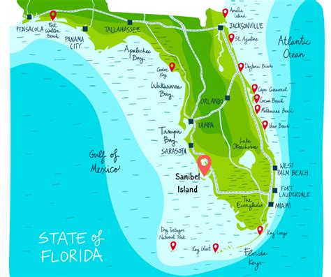 Map Of Sanibel Islan … - Cilka Delilah