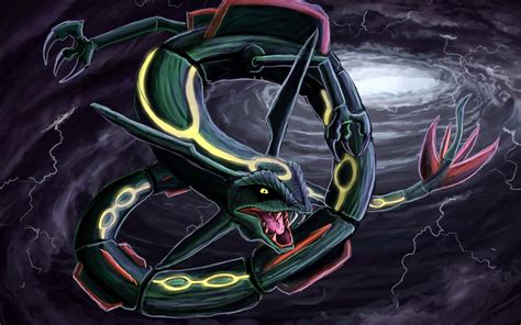 [49+] Shiny Mega Rayquaza Wallpaper on WallpaperSafari