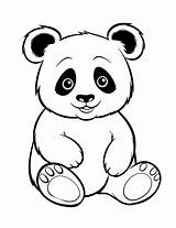 30 Panda Coloring Pages Cute Free Sheets sketch template