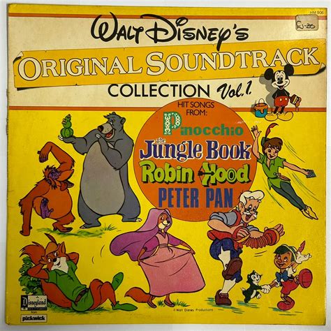 Walt Disney's Original Soundtrack Collection Vol. 1.