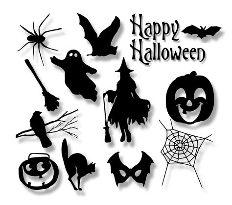 SVG images | Halloween silhouettes, Free halloween, Cricut halloween