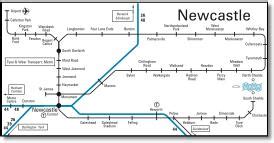 National Rail timetable maps