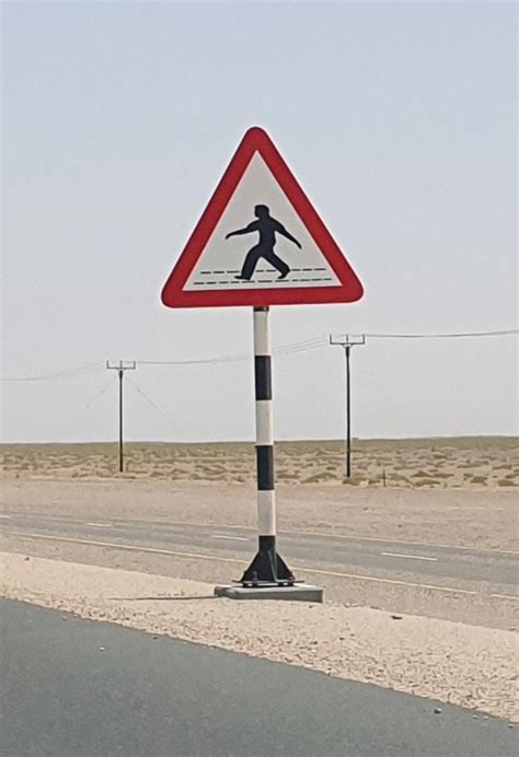 This crossing sign | Odd Stuff Magazine