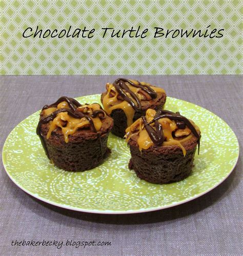 Baker Becky: Chocolate Turtle Brownies