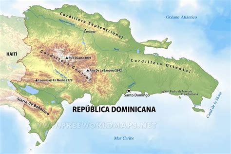 🥇 Mapas De La República Dominicana 2022 | WikiDominicana