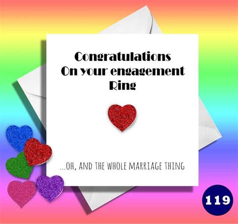 Funny engagement card,Funny card,Engagement Congratulations Card ...