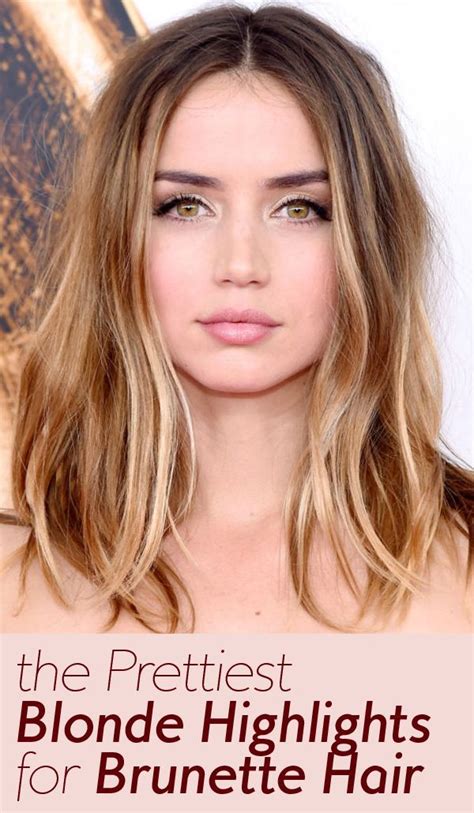 The Prettiest Blonde Highlights for Brown Hair | Brunette with blonde ...