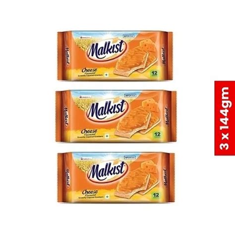 MALKIST Cheese Crackers Pack Of 3 | Online Shopping- Supermart