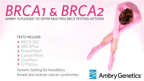 Ambry Genetics: BRCA and Beyond Genetic Testing Panel Overview - YouTube