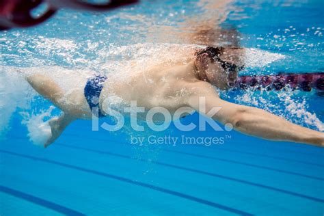 Swimmer Doing Front Crawl Stock Photo | Royalty-Free | FreeImages