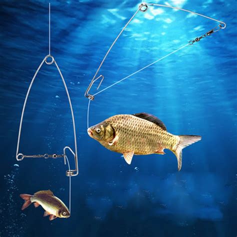 Automatic Fishing Spring Hook Stainless Steel Lazy Artifact Universal Full Speed All The Water ...