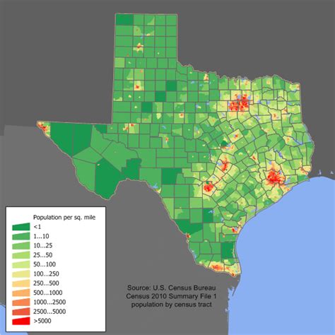 Texas population density map | Map, Small luxury hotels, Texas