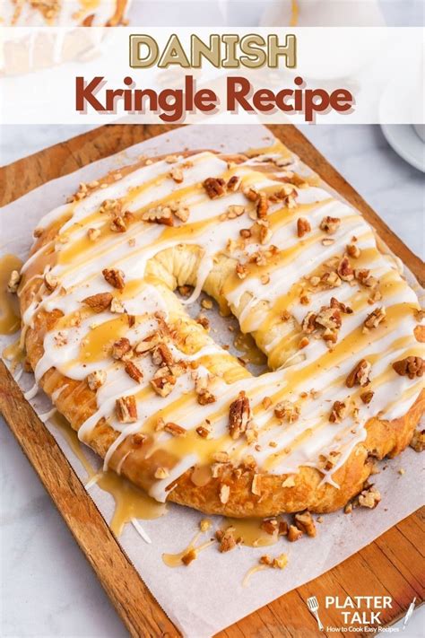 This Danish kringle recipe is the official pastry of Wisconsin. Follow all of our boards for ...