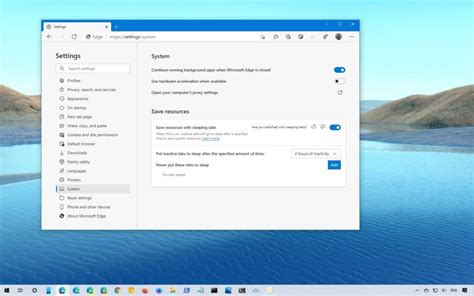 How to enable Sleeping Tabs to save resources on Microsoft Edge - Pureinfotech