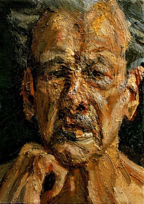 Self-Portrait, Reflection, 2004 by Lucian Freud (1922-2011, Germany) Lucian Freud | ArtsDot.com