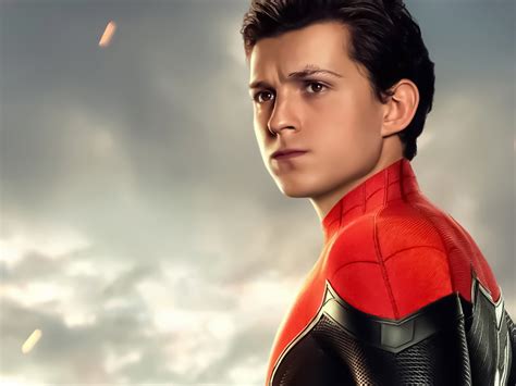 1400x1050 Resolution Tom Holland Spider Man Far From Home Poster ...