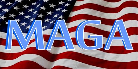 MAGA On American Flag Photo License Plate - Walmart.com