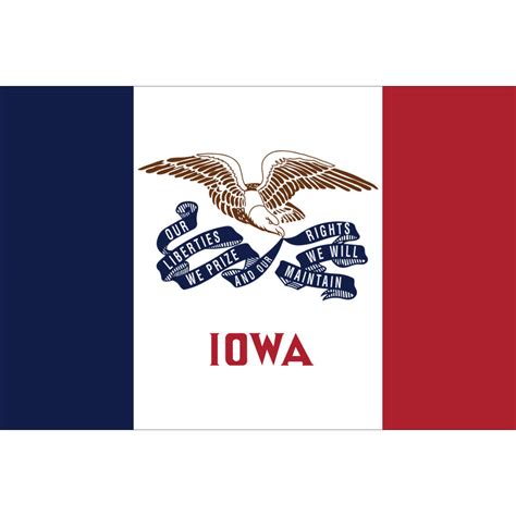 Iowa State Flag - Volunteer Flag Company