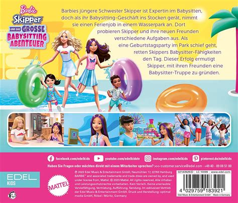 Barbie: Skipper and the Big Babysitting Adventure Official German CD ...