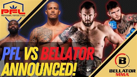 PFL vs. Bellator: Champs card announced! - YouTube